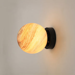 Planet Glass Modern Ceiling Light For Bedroom