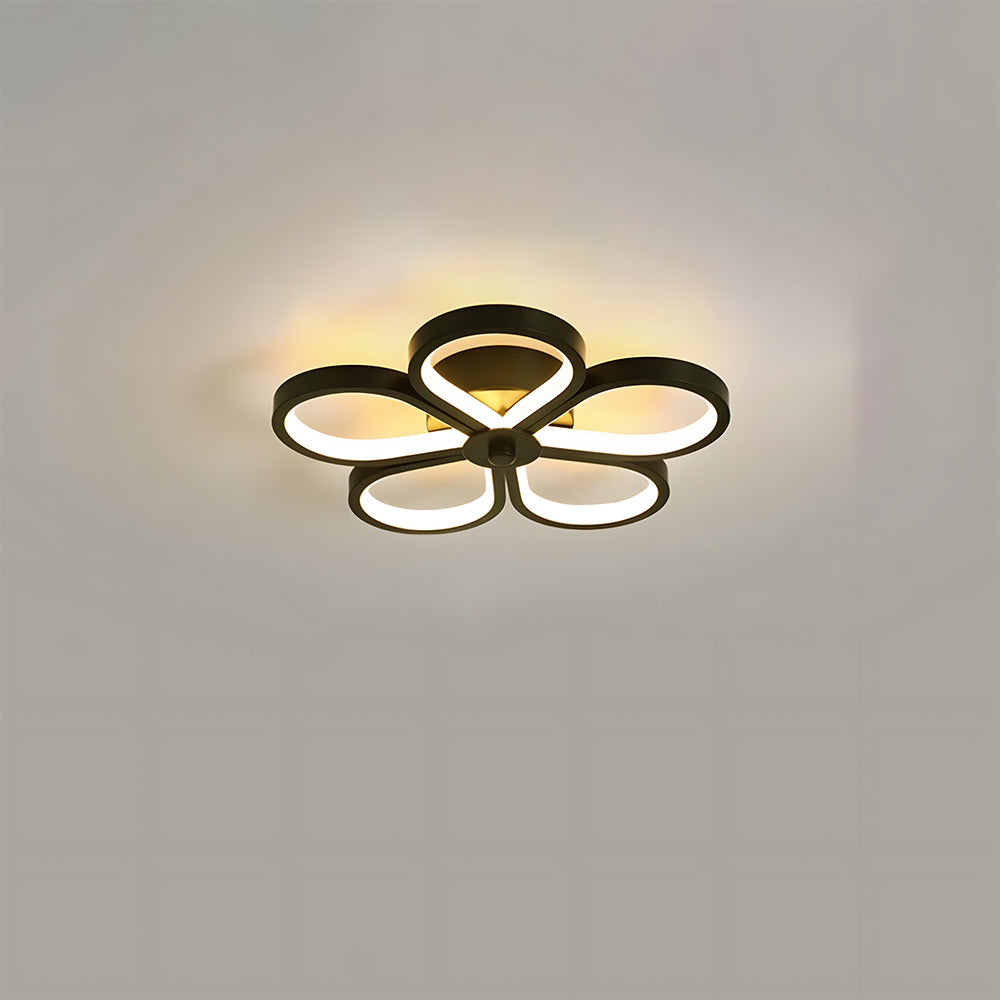 Contemporary LED Flush Mount Acrylic Ceiling Lights for Bedroom