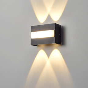 Black Outdoor LED Wall Lights for Patio Garage