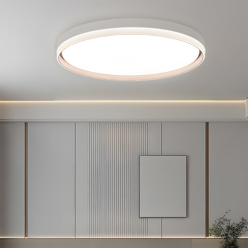 Simple Minimalist Ultra-thin Flush Ceiling Lamp