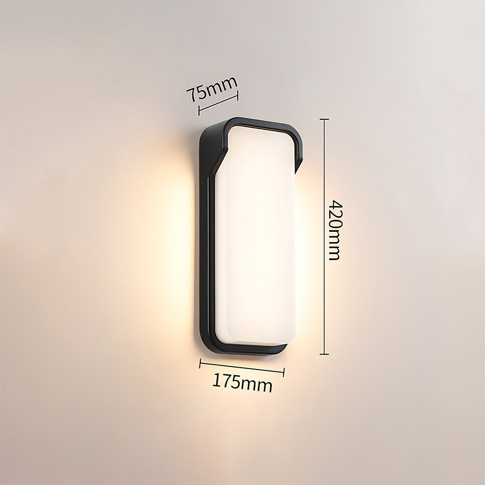 Stylish IP65 Aluminium PIR LED Outdoor Wall Lights for Patio