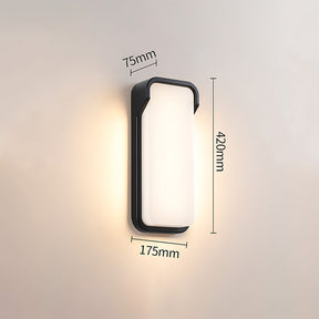 Stylish IP65 Aluminium PIR LED Outdoor Wall Lights for Patio
