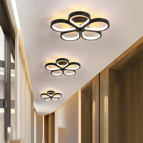 Contemporary LED Flush Mount Acrylic Ceiling Lights for Bedroom