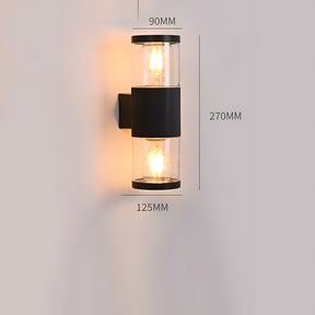 Modern Up and Down Waterproof Wall Sconce for Outdoor Porch