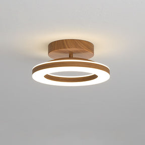 Acrylic Round LED Ceiling Light For Hallway Entrance