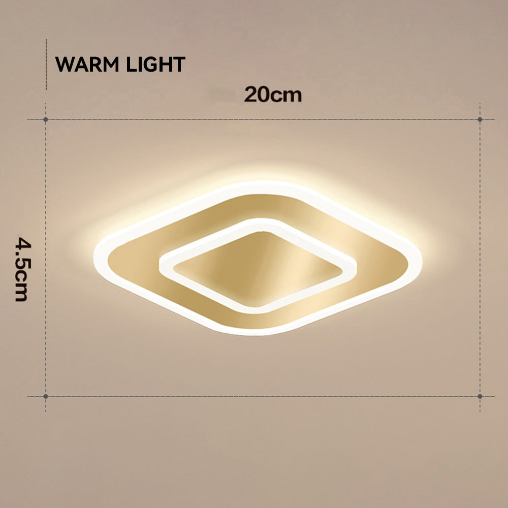 Simple Design Medal LED Ceiling Lamp for Bedroom