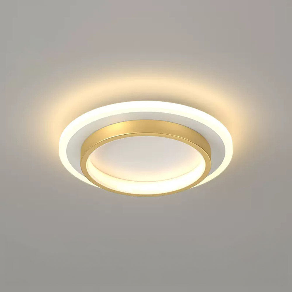 Round Metal Acrylic LED Hallway Ceiling Lights