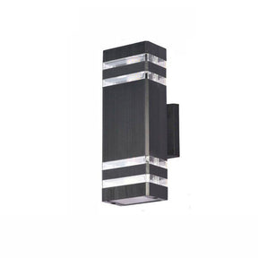 Modern Layered Outdoor Wall Lights with Optional PIR Sensor for Porch Patio