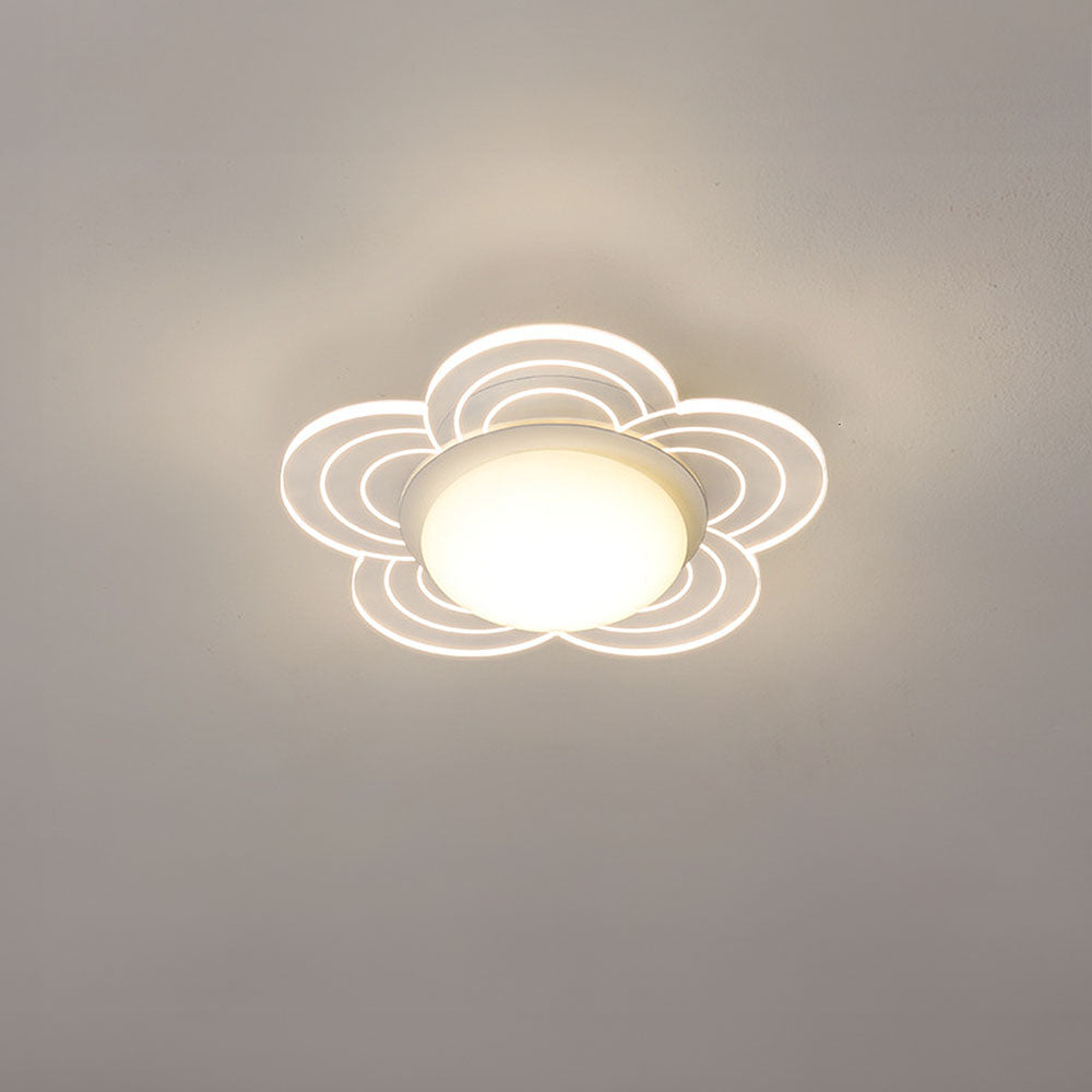 Art Deco Creative Acrylic Bedroom LED Ceiling Light