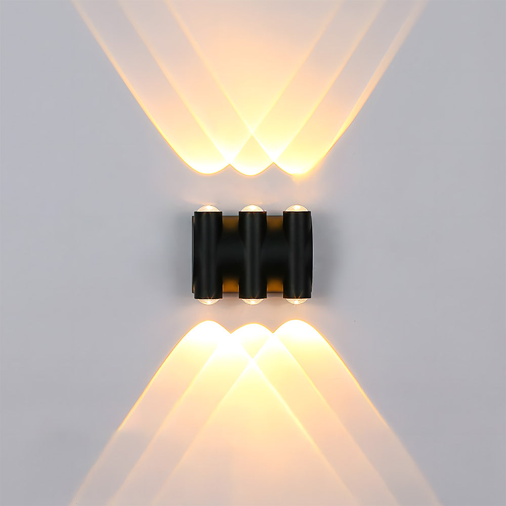 Modern LED Outdoor Wall Lights for Garden Entryway
