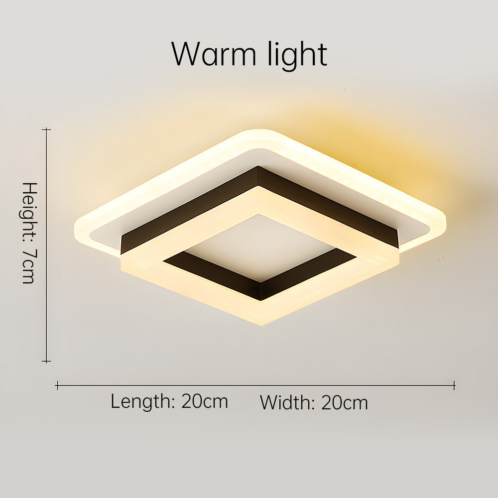 Square Hallway LED Ceiling Lights