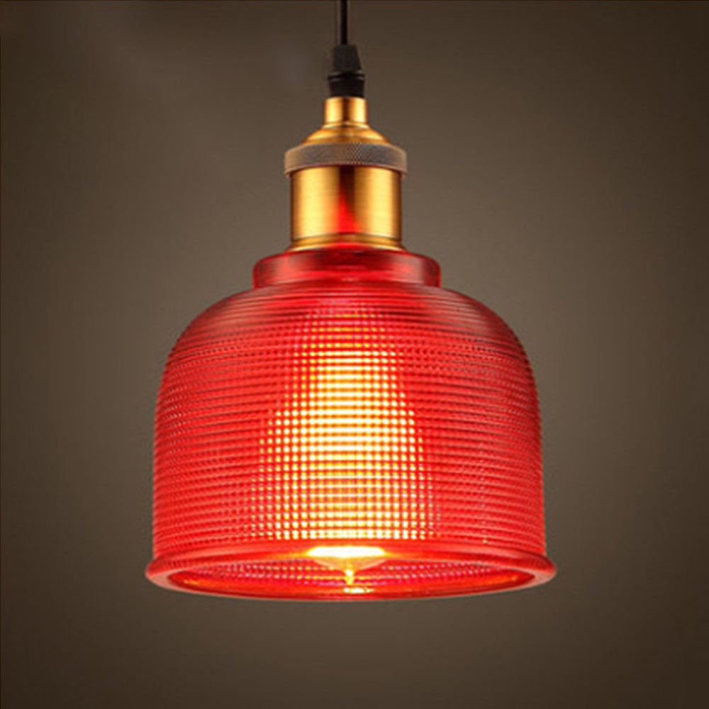 Contemporary Glass Bar Pendant Light