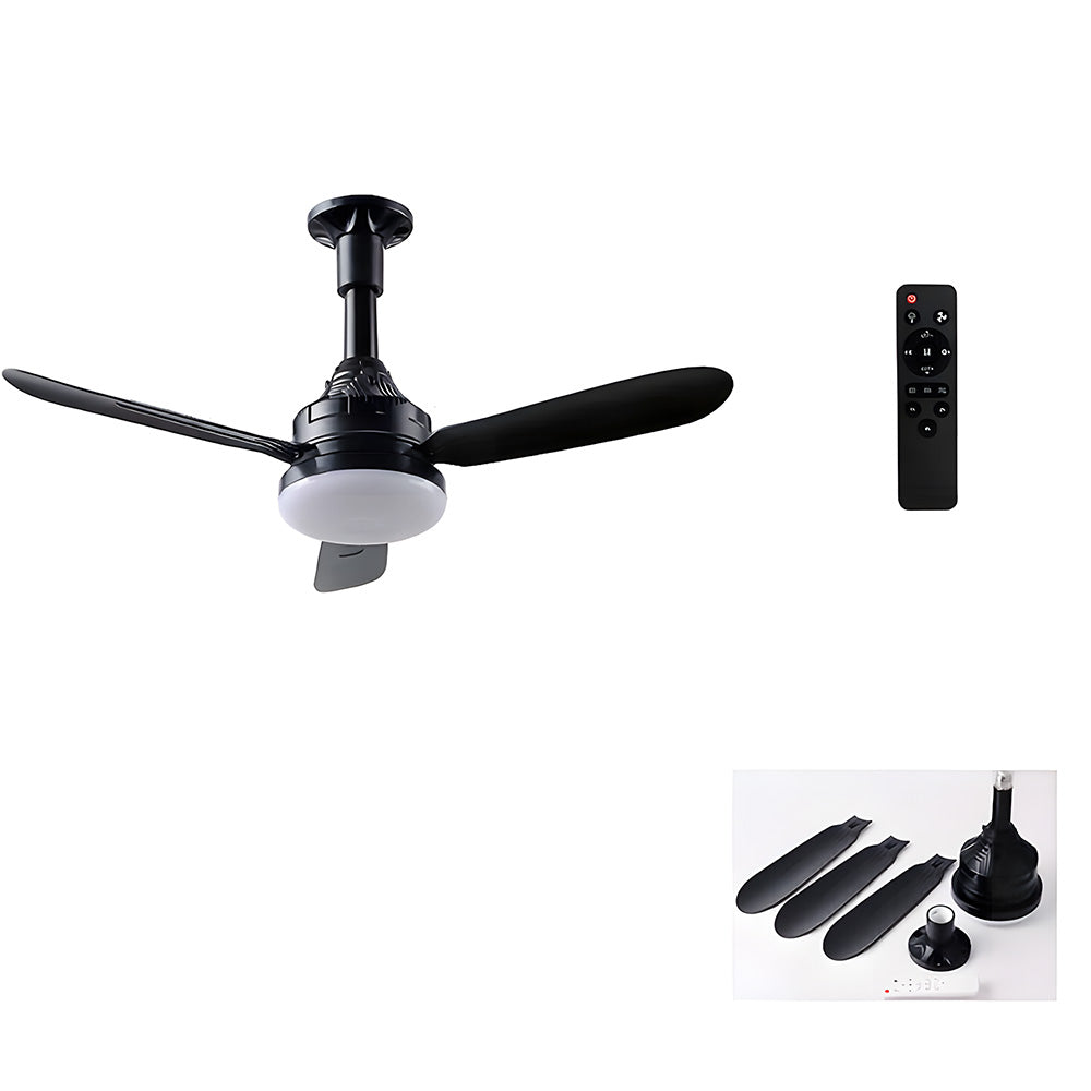 Ceiling Fans with LED Lights Dimmable for Bedroom Living Room Kitchen