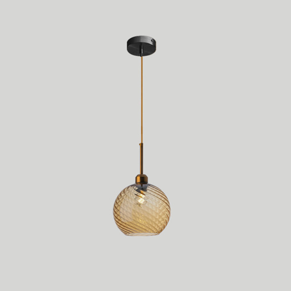 Contemporary Simple Glass Pendant Light