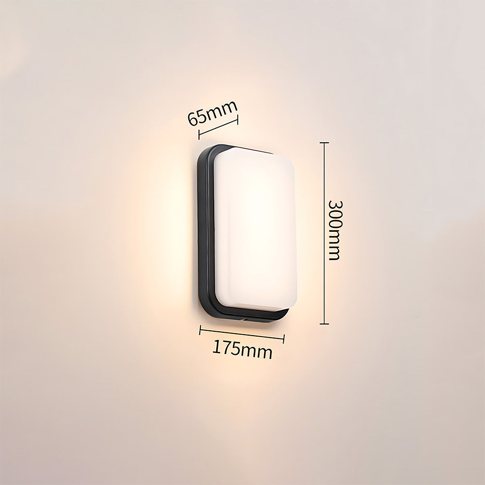 Stylish IP65 Aluminium PIR LED Outdoor Wall Lights for Patio