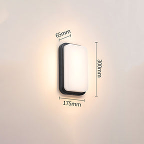 Stylish IP65 Aluminium PIR LED Outdoor Wall Lights for Patio