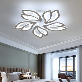 Creative Design Petals White Ceiling Light For Living Room