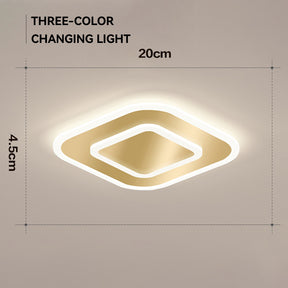 Simple Design Medal LED Ceiling Lamp for Bedroom