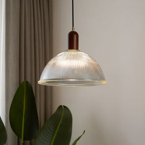 Wabi-Sabi Glass Bedroom Clear Pendant Lights