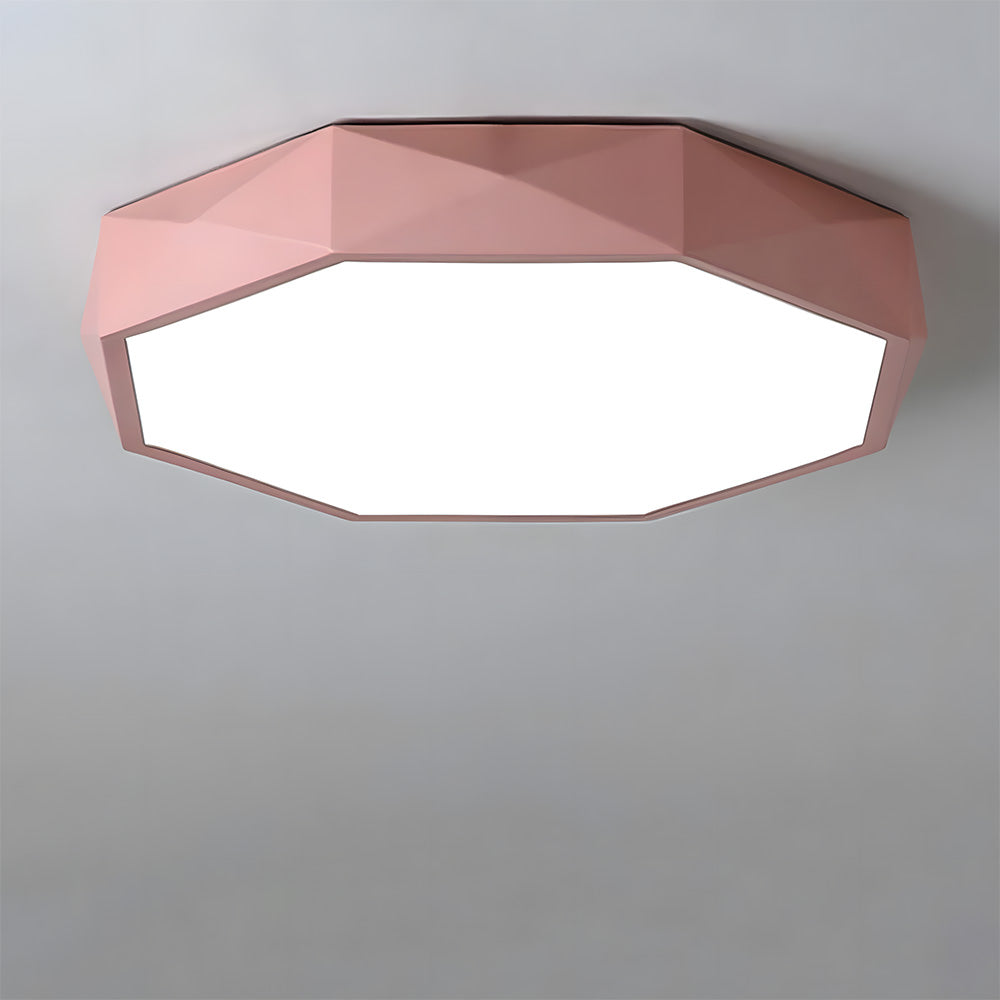 Stylish Geometric Flush Mount Acrylic Ceiling Lights for Bedroom