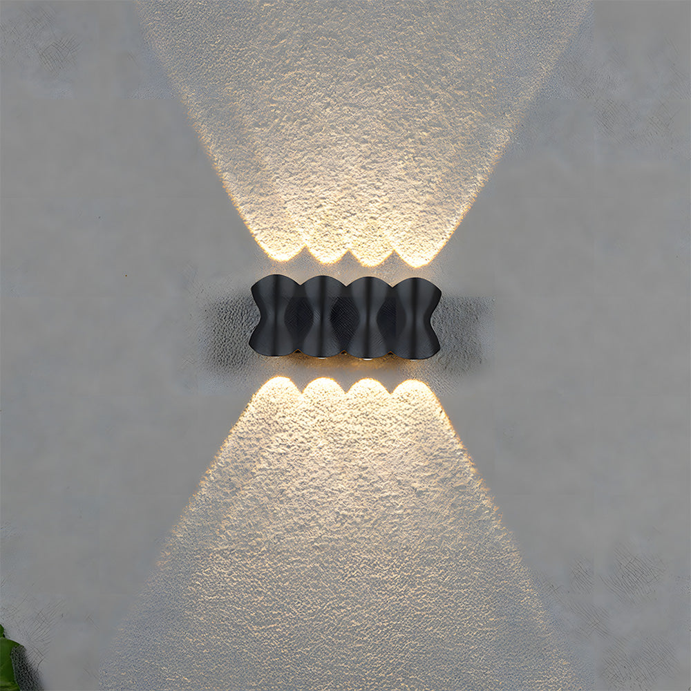 Modern Outdoor LED Up and Down Wall Lights for Garage Patio