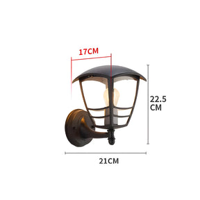IP44 Weather-resistant Black Outdoor Lights for Garden