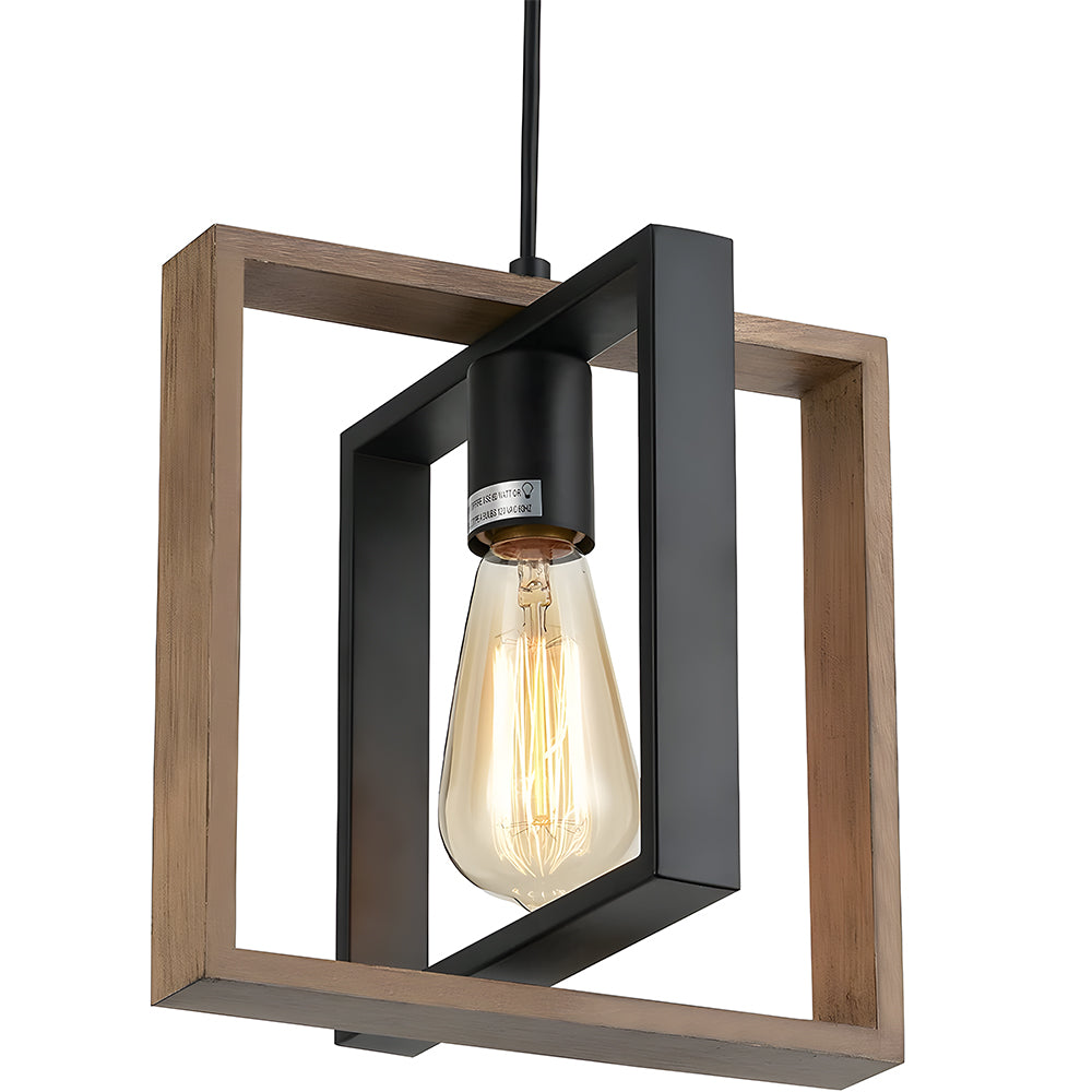 Black Modern Pendant Lighting Dining Room Farmhouse Chandelier