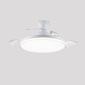 Simple Low Profile Bedroom Ceiling Fan With LED Light