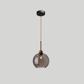 Contemporary Simple Glass Pendant Light