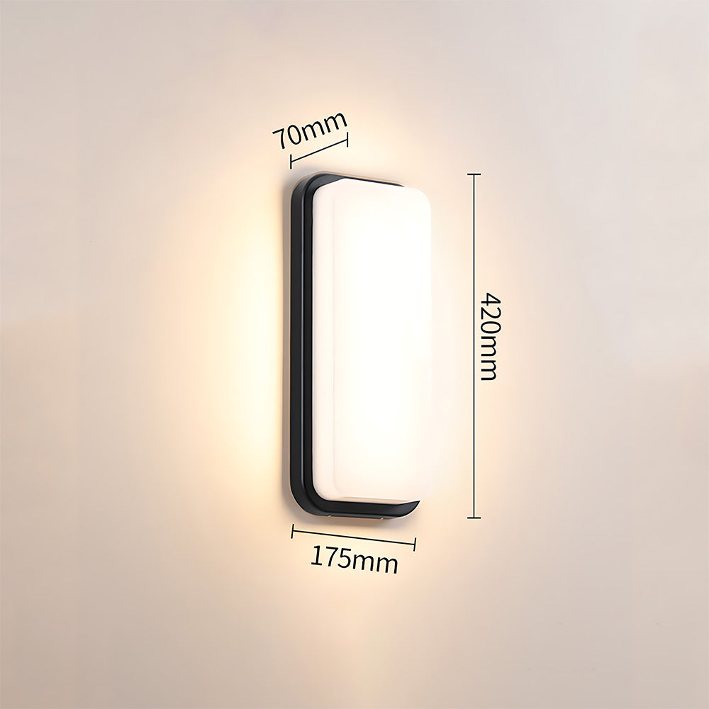 Stylish IP65 Aluminium PIR LED Outdoor Wall Lights for Patio