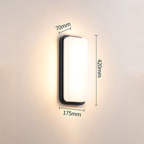 Stylish IP65 Aluminium PIR LED Outdoor Wall Lights for Patio