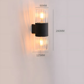 Modern Up and Down Waterproof Wall Sconce for Outdoor Porch