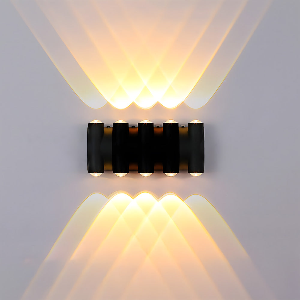 Modern LED Outdoor Wall Lights for Garden Entryway