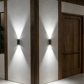 Up and down IP65 Solar LED Outdoor Wall Lights for Entryway