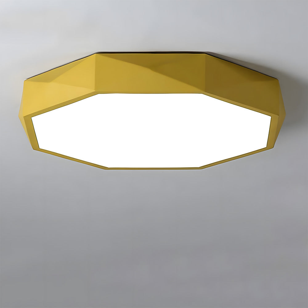 Stylish Geometric Flush Mount Acrylic Ceiling Lights for Bedroom