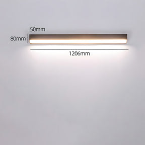 Modern IP65 Waterproof Outdoor LED Linear Wall Lamp