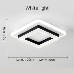 Mini Art Deco Hallway LED Ceiling Lamp