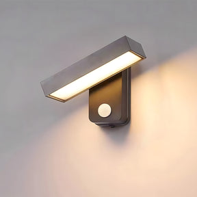 Stylish LED IP65 Motion Sensor Aluminium Porch Wall Lights
