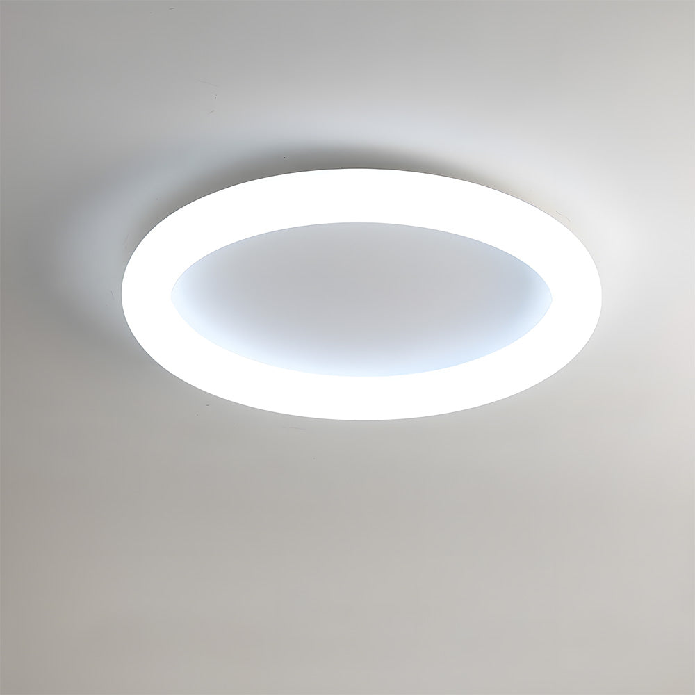 Minimalist Nordic White LED Ceiling Light For Living Room