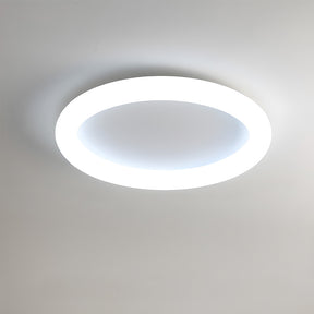 Minimalist Nordic White LED Ceiling Light For Living Room