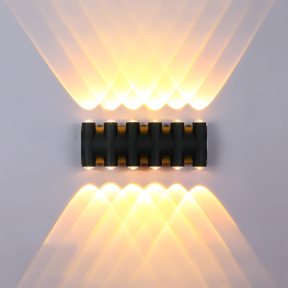 Modern LED Outdoor Wall Lights for Garden Entryway