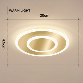 Simple Design Medal LED Ceiling Lamp for Bedroom