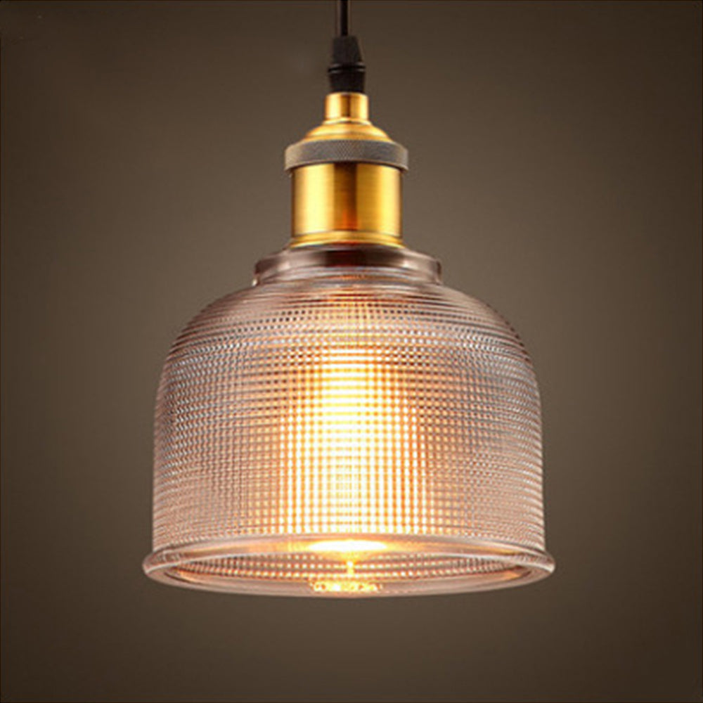 Contemporary Glass Bar Pendant Light