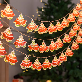 Santa Claus Christmas Tree Snowman Decorative String Lights
