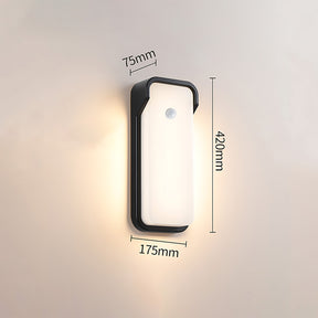 Stylish IP65 Aluminium PIR LED Outdoor Wall Lights for Patio