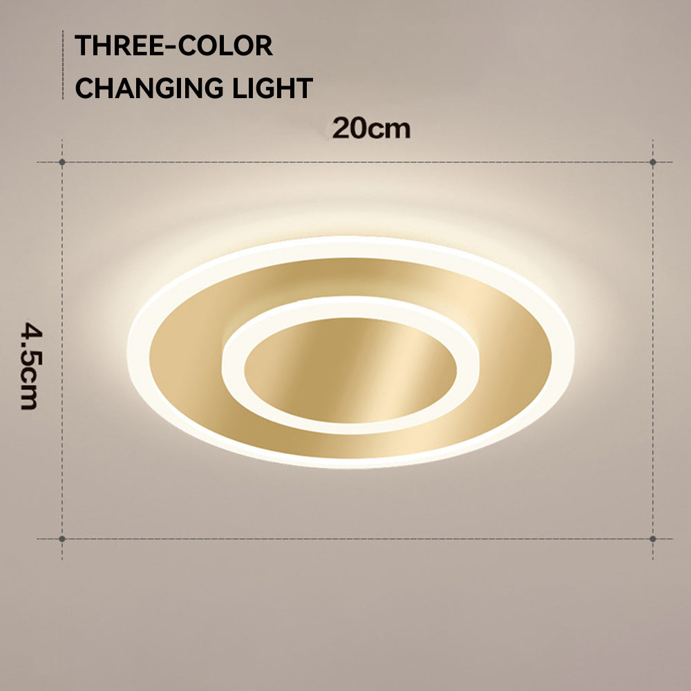 Simple Design Medal LED Ceiling Lamp for Bedroom