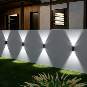 Up and down IP65 Solar LED Outdoor Wall Lights for Entryway