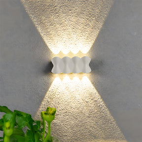 Modern Outdoor LED Up and Down Wall Lights for Garage Patio