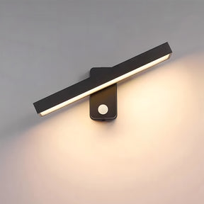 Stylish LED IP65 Motion Sensor Aluminium Porch Wall Lights