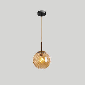 Contemporary Simple Glass Pendant Light